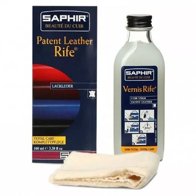 Крем-полироль для лаковой обуви Saphir Vernis Rife 100 ml бесцветный 0404 (02) фото