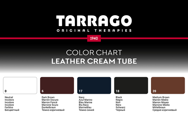 Водовідштовхуючий крем для взуття Tarrago Leather Cream 75 ml TCO87 (18) фото