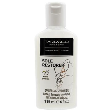 Восстановитель-отбеливатель для белых резиновых подошв кроссовок Tarrago Sneakers Sole Restorer 125 ml