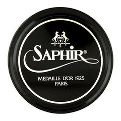 Крем для обуви Saphir Medaille D'or Pate De Luxe 50 ml, (01) черый